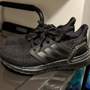 Adidas ultra boost black on black! Men size 8, women’s 9.5